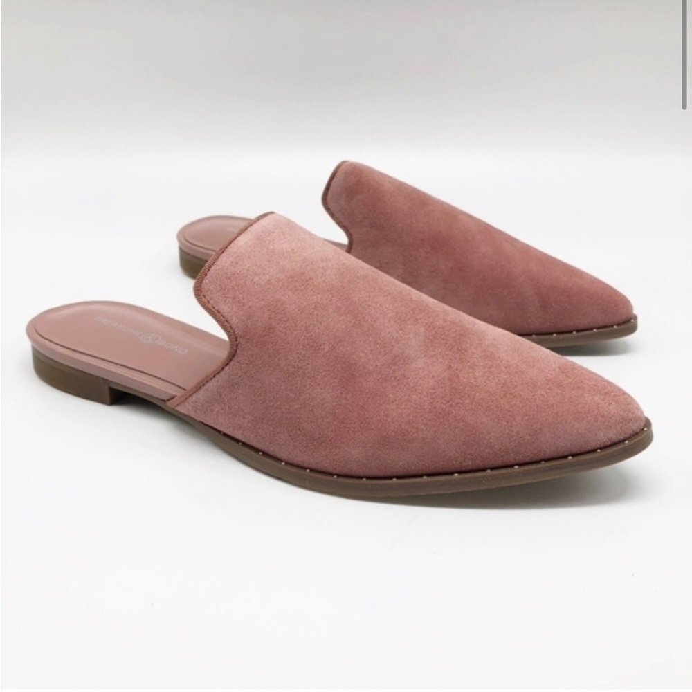 Treasure & Bond Keaton Dusty Rose Loafer Mule